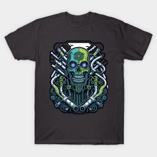 Cyborg Heads S03 D11 T-Shirt